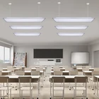 Fixture Lamps UGR<17 UGR<19 LED Classroom Lamp 1200mm 4ft Suspending Fixture CRI90 For School