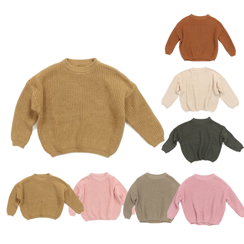 chunky knit pullover baby