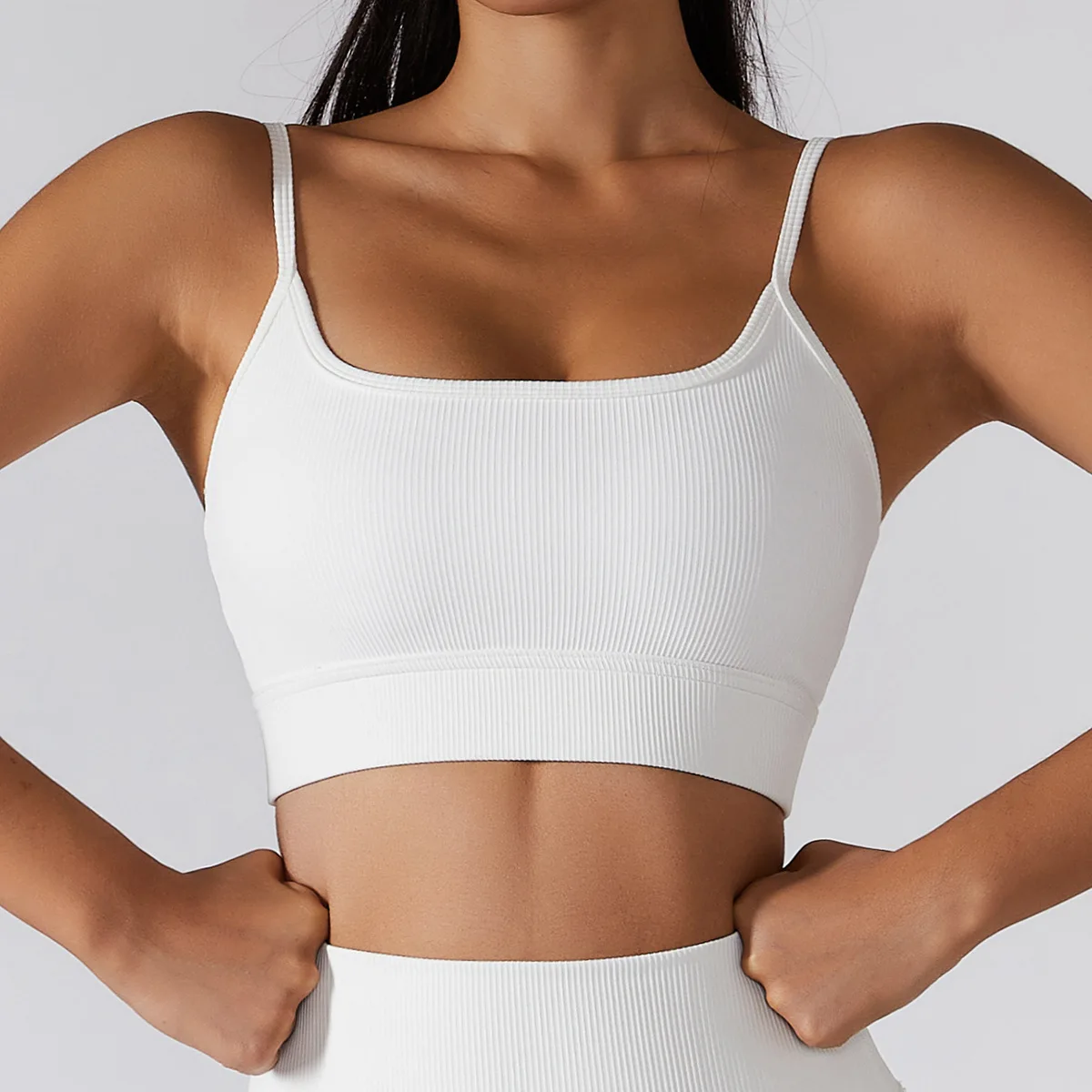 Wholesale Sportswear Sexy Yoga Top Backless Seamless Bra Gym Fitness Sports Bra For Women