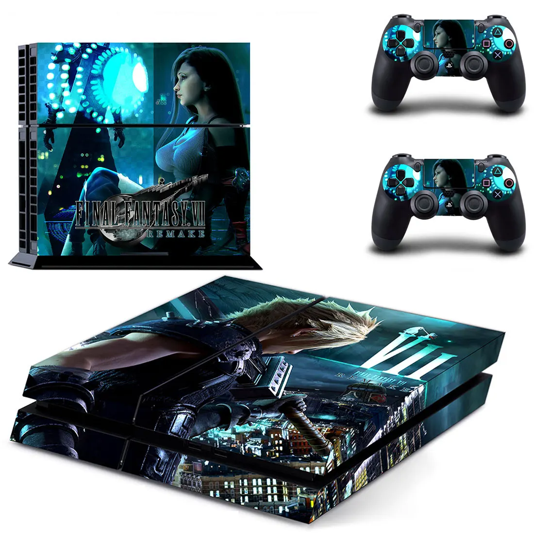 Hot Final Fantasy 7 Ff7 Tifa Cloud Sephiroth Skin Stickers For Playstation 4 Ps4 Buy Ps4 Final Fantasy 7 Ff7 Product On Alibaba Com