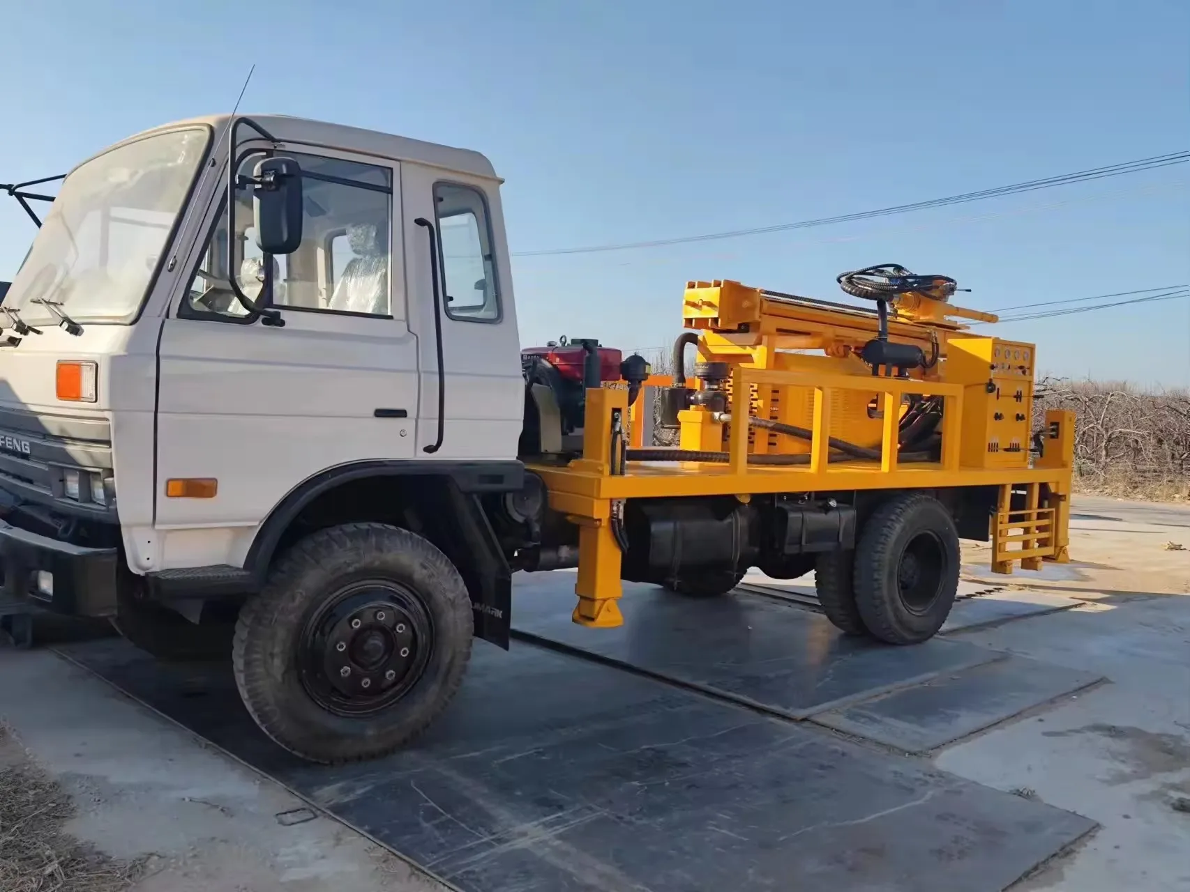 Hongwuhuan HWH260 Portable Air Well Drilling Machine New Condition Portable Rotary Rig Good Price