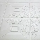 3d Sheet Eco-friendly Xpe Foam Wallpaper 3d Wall Brick Foam Tile Sticker Sheet For Interior Decor
