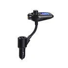 Fm Modulator Hot Sale Usb Car Mp3 Player Fm Modulator Bluetooth With Lcd Screen Display