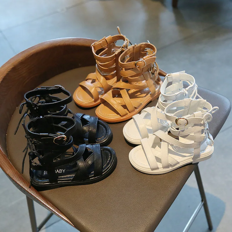 Amazon.com: Zapatos para niños sandalias niñas princesa hermosa flor zapatos  moda plana sandalias para niña zapatos de niña bebé : Ropa, Zapatos y  Joyería