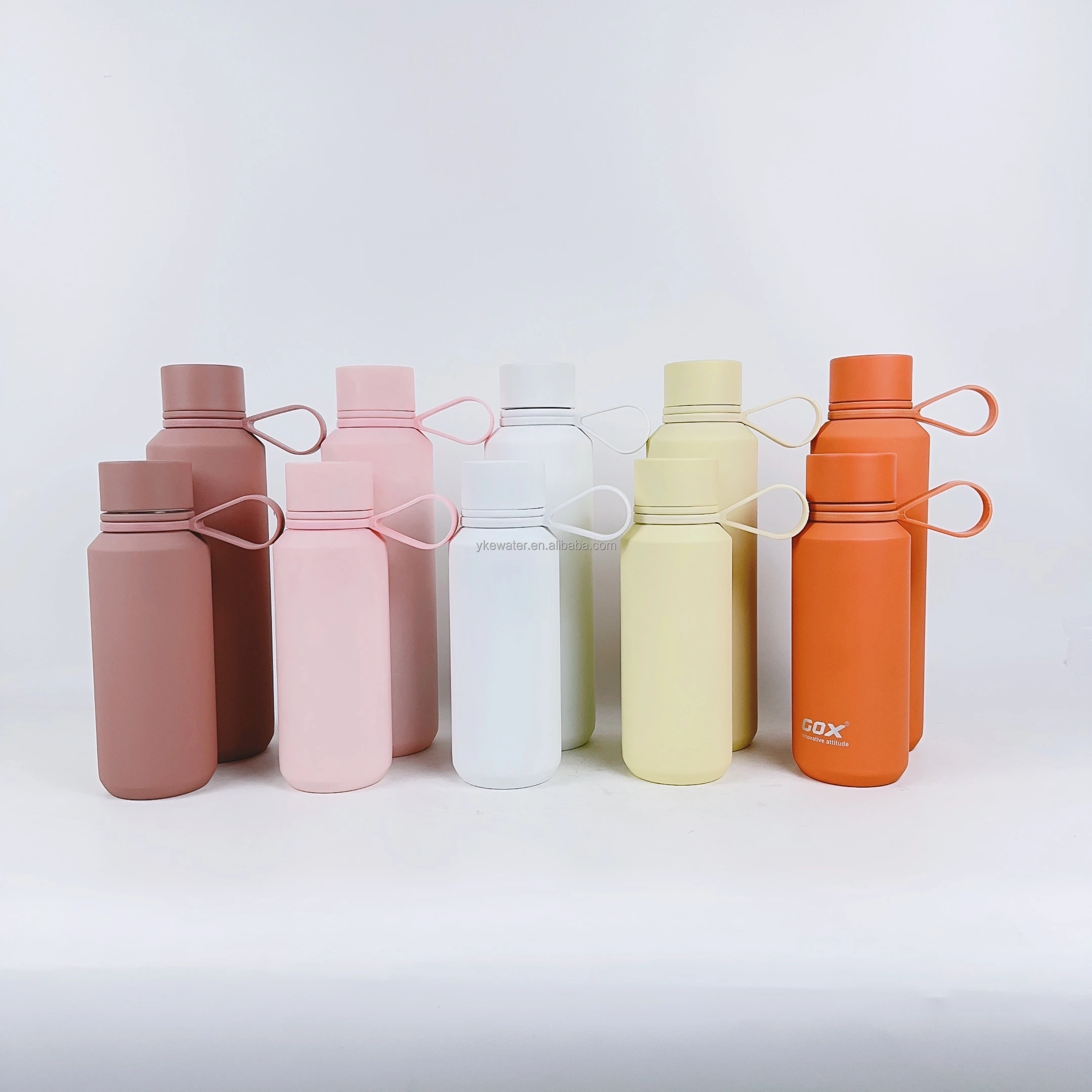 Oz Oz Rubber Painting Stainless Steel Insulated Water Bottle With