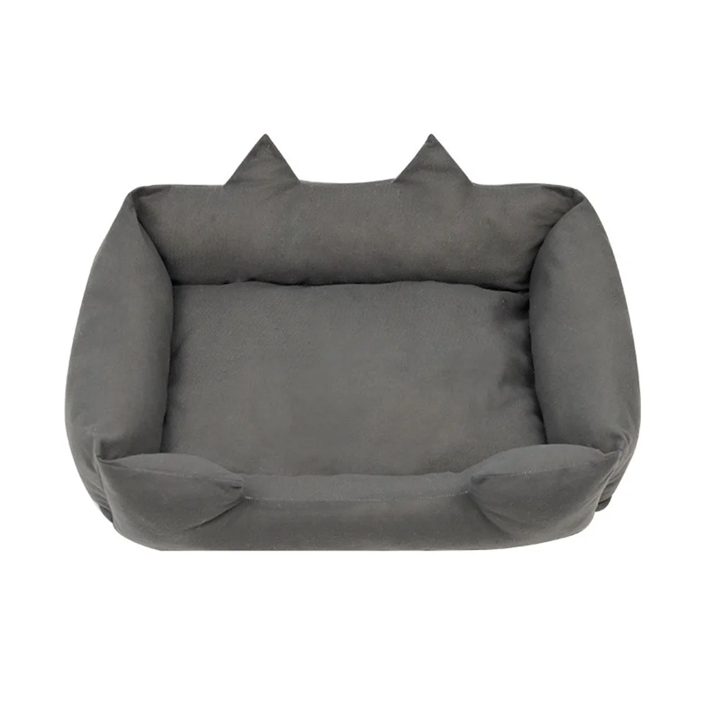 pp cotton dog/cat bed in grey colour