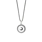 Pendant PONEES Wholesale Women Jewelry Custom Sun And Moon 925 Sterling Silver Pendant Necklace For Couple