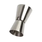 Cocktail Shaker Bar Jigger China Custom 2cl/4cl Double Stainless Steel Bar Cocktail Shaker Jigger