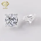 Beautiful Girl's Jewelry VVS1 DEF Color Princess Cut Moissanite