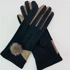 Winter Gloves Leather 2021 New Driving Winter Season Gloves Leather Womens Fashion Gloves