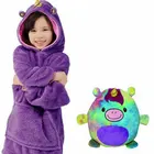 Sweatshirt Hoodie Oversized Fluffy Sweatshirt Pocket Oversized Hoodie Pajama Huggle Pets Hoodie
