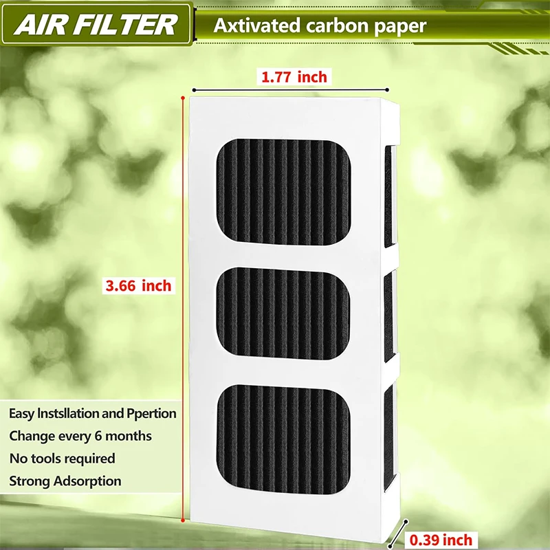 product custom replacement for frigidaire paultra2 refrigerator air filter h13 activated carbon filter hepa filter odors-0