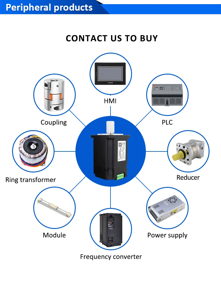 Dc48v2025a3000rpm2432nm7501000w Integrated Servo Motor - detail 18