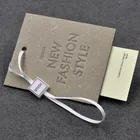 Tags Tags Wholesale New Style Custom String Garment Pink Paper Hang Tags