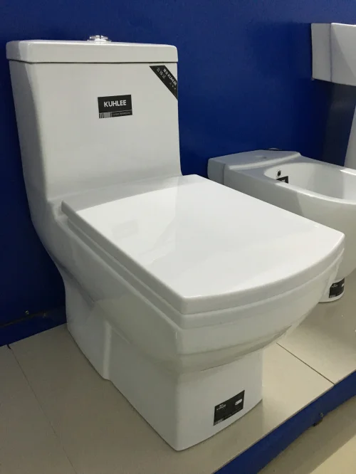 Kuwait Hot Sale Ceramic Toilet Bathroom One Piece Toilets Sets Basin Bidet Sanitary Ware Suite