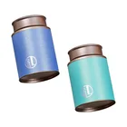 Metal Tin Box Metal Tin Metal Packaging Food Grade Custom Round Shape Metal Tinplate Boxes Tea Tin