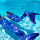 Kids Swimwear Kids Swimmable Mermaid Tail Girls Swimming Bathing Suit Mermaid Costume Swimsuit Girl Swimwear