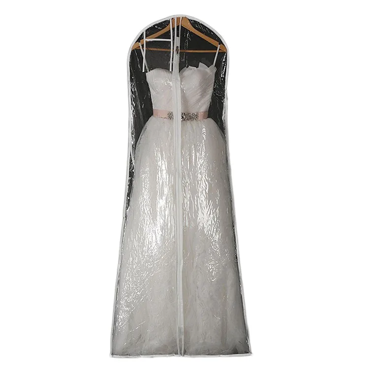 Ideal length for full-length dress 100 Clear Polythene Garment Covers 72" 182cm 