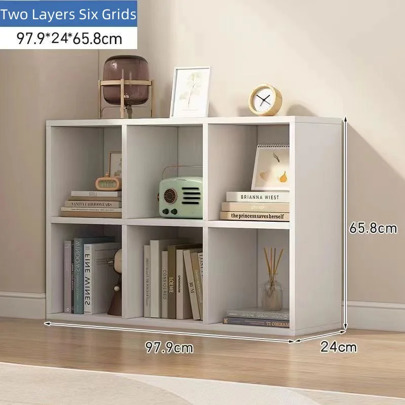 High quality Floor-to-ceiling Cabinet Simple Bookshelf Backgrounds Floor Bookshelf Bookcase Living Room China Manufacturer