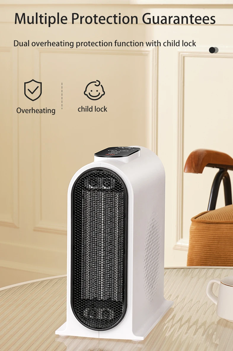 Small Desktop Multifunctional Heater, 2000W, PTC - detail 22