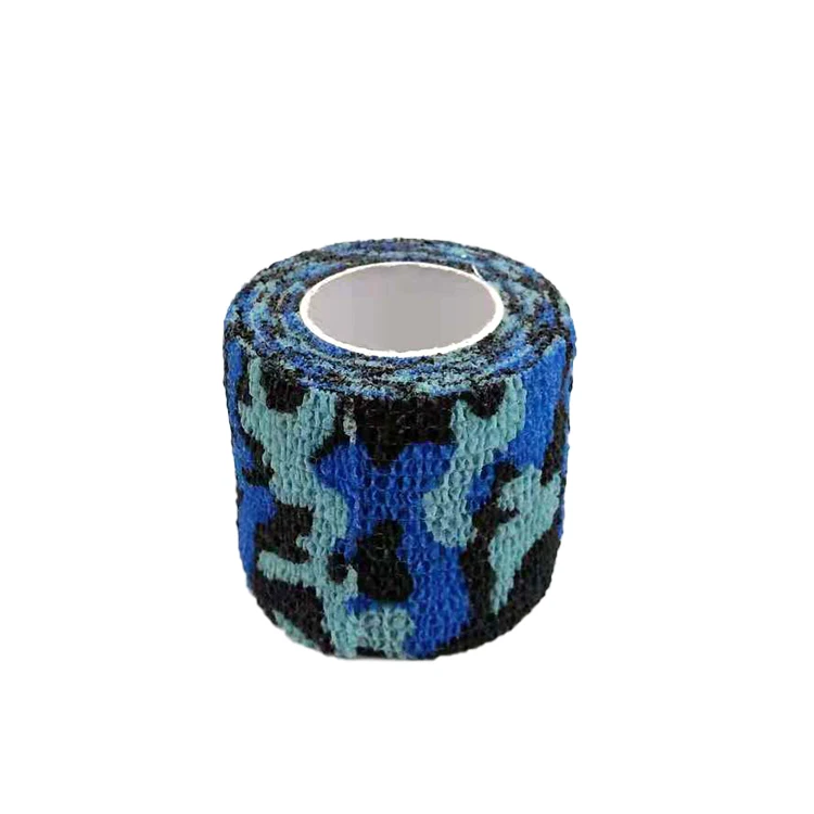 5cm*4.5m cheap wholesale 35g non-woven camouflage cohesive bandage