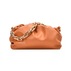 Leather Handbag Custom Hot Selling Luxury Women's Pu Leather High Capacity Chain Handbag