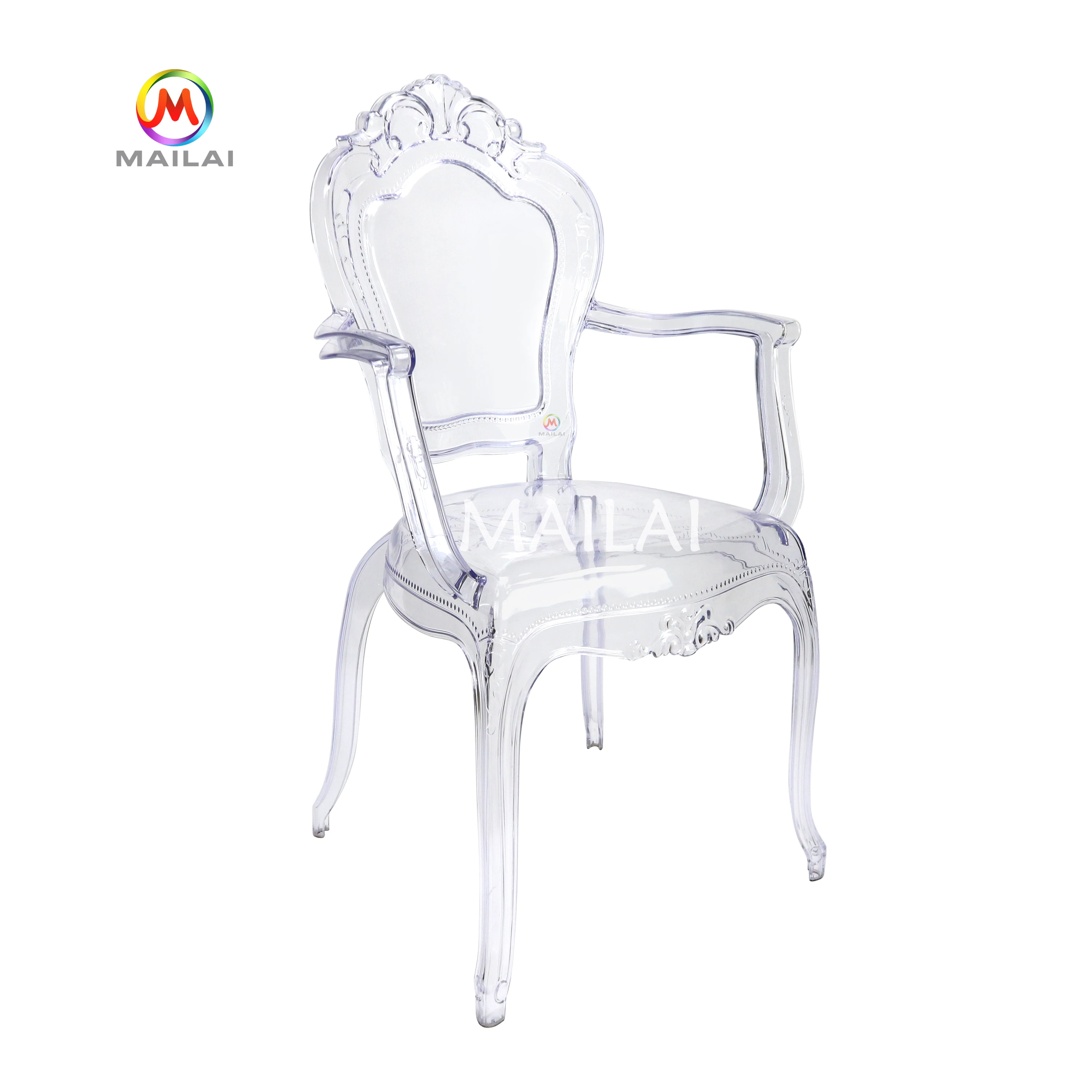 baci milano acrylic chair