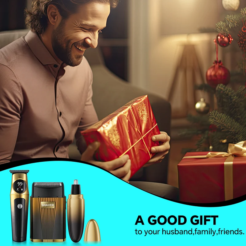 Wholesale 3-in-1 Compact Electric Shaver From Manufacturer New Portable 3-on-1 Hair Trimmer with USB Power Source for Travel details