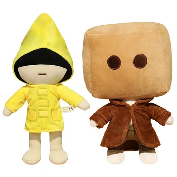 30cm New Little Nightmares Plush Toy Adventure Game Little Nightmares Cartoon Soft Stuffed Dolls Gift for Kids Fans Collection