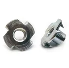 Nut Stainless Steel T Nut / 4 Claws Nut Size 1/2 1/4 3/8 4 Claw Nut Tee Nut