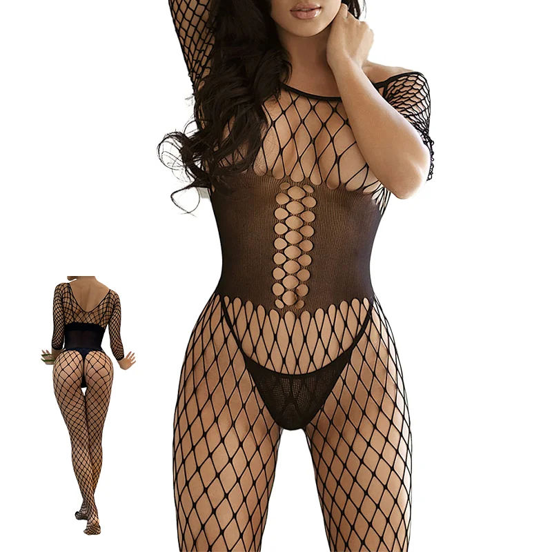 Corset Lingerie - Long Sleeve Fence Net Corset Bodystocking Women Elastic Fishnet Body  Stockings Mistress Tight Bodysuit Strip Tease Lingerie Sexy - Buy Sexy Hot  Net Bodystocking Shapewear,Sexy Lingerie Mature Bodystocking Open  Crotch,Bodystockings Crotchless Product