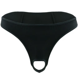 Cheap Sexy Jockstrap Mens Briefs Panties Thong Underpants G String Hole Underwear