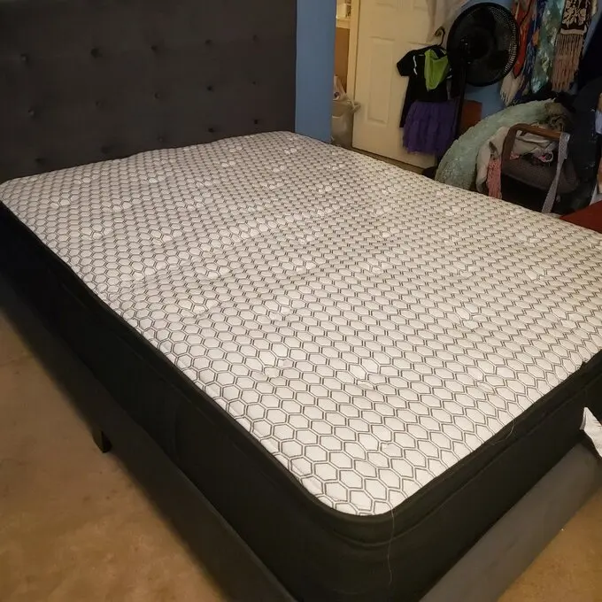 Super comfortable euro top full size pocket spring coils mattress queen king president mattresses