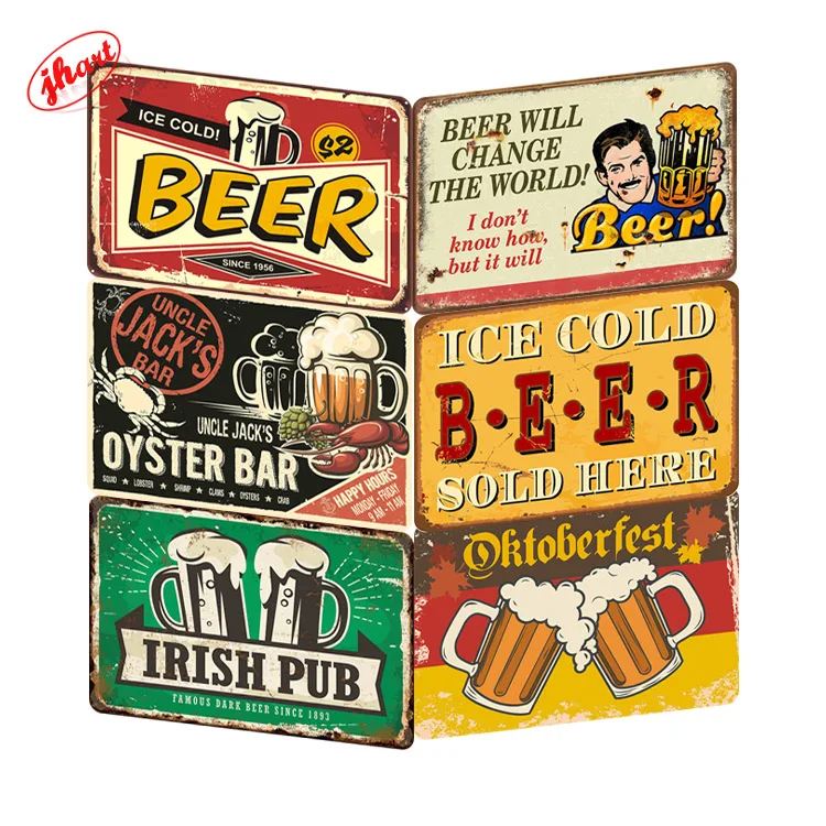 I Don't Always Drink Beer Vintage Tin Signs Wall Decoration Retro Metal Poster 