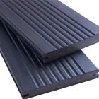 Black Composite Decking Waterproof Solid Bamboo Flooring