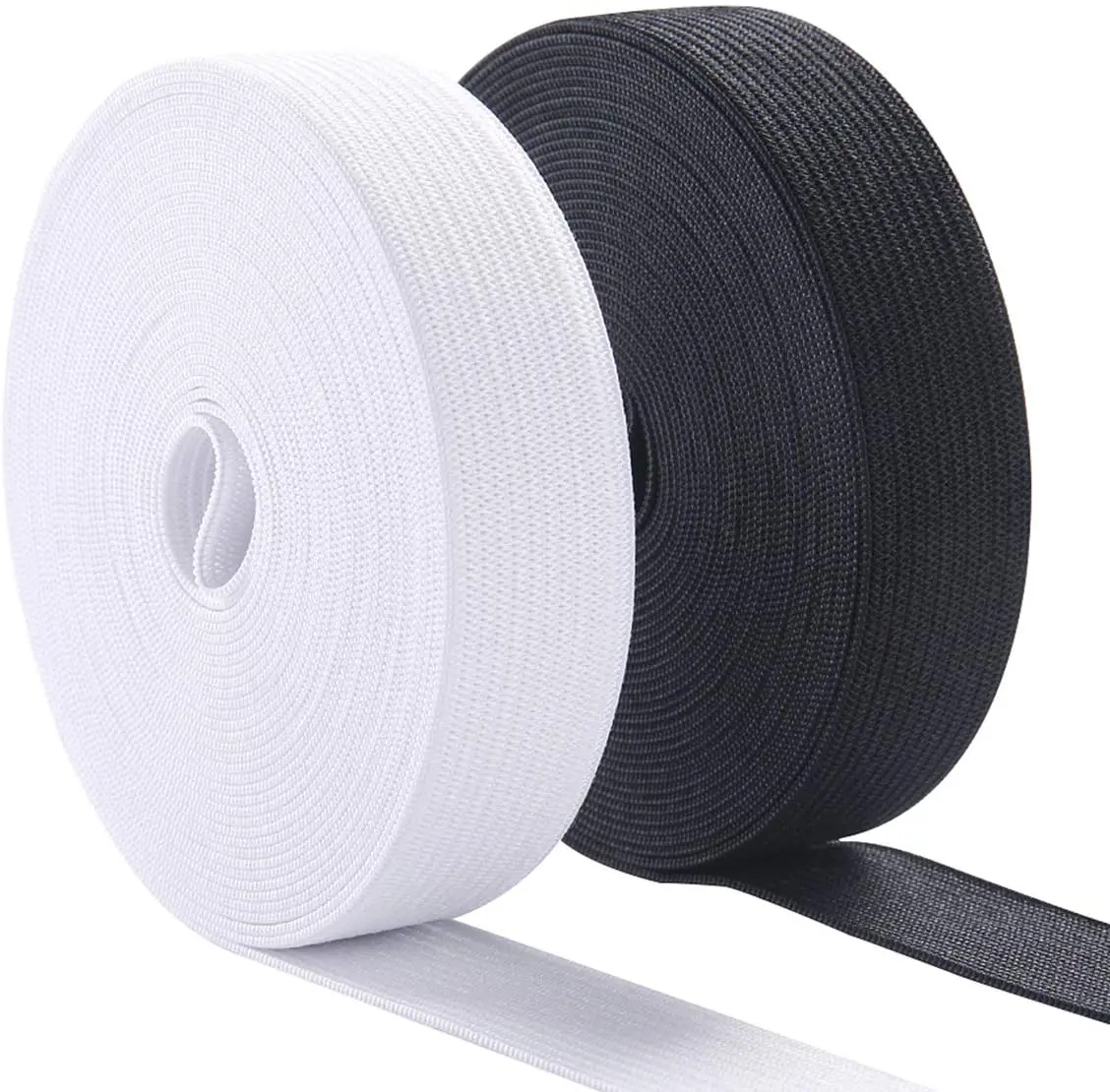 200Yards Wide Flat Nylon Elastic Band for Trousers Sewing Clothing DIY 3/5/6mm 