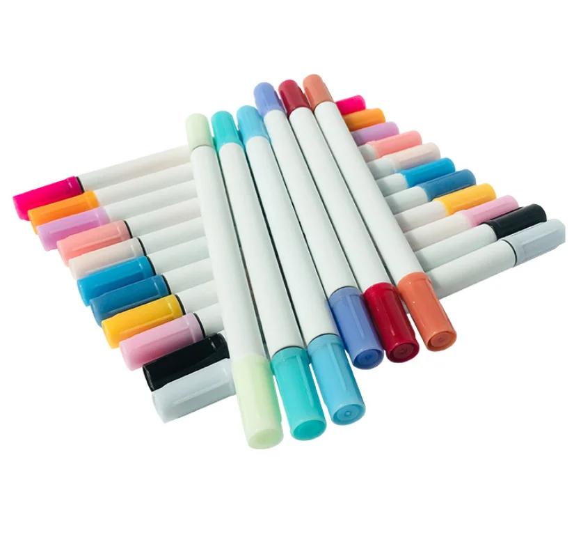 24 Colors Dual Tip Brush Pens 24 Art Markers Brush Tip Watercolor Pen Set Art Markers