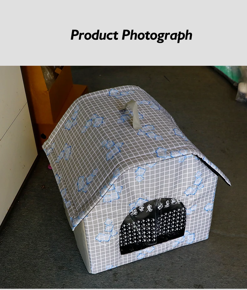 New Summer Cooling Pet House Extra Large Foldable Dog Cat Bed with Ice Mat Large Space Cooling Pet Beds Pet Products details