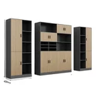 Cabinet Office Furniture Display Cabinet Modern Data Storage Cabinet Wooden Boss Office File Cabinet