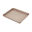 Bread Commercial Nonstick French Bread Tray Bakery Ware Bread Baking Tray Rolled Edge Rectangular Baking Pan
