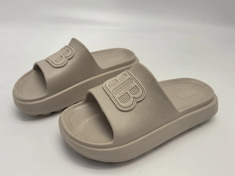 GRS Home Slipper Pillow Slide Sandal Softer EVA Cushion Waterproof Breathable Anti-Slip Massage Lightweight Upper Printed Design