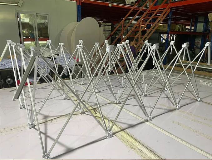 Customized Aluminum Alloy Pop-Up Display Stand for Trade Shows Hc21c867292574fcaac276a719633a6afw