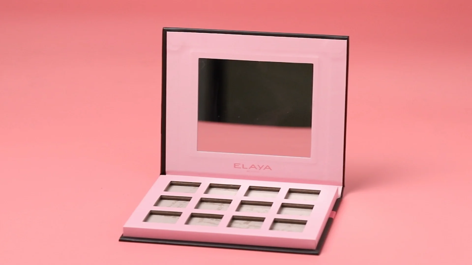 empty cardboard cosmetic 12 colors eye shadow packaging box