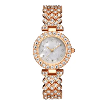 Cross-border hot selling women's bracelet water diamond English watch casual fashion versatile women's watch