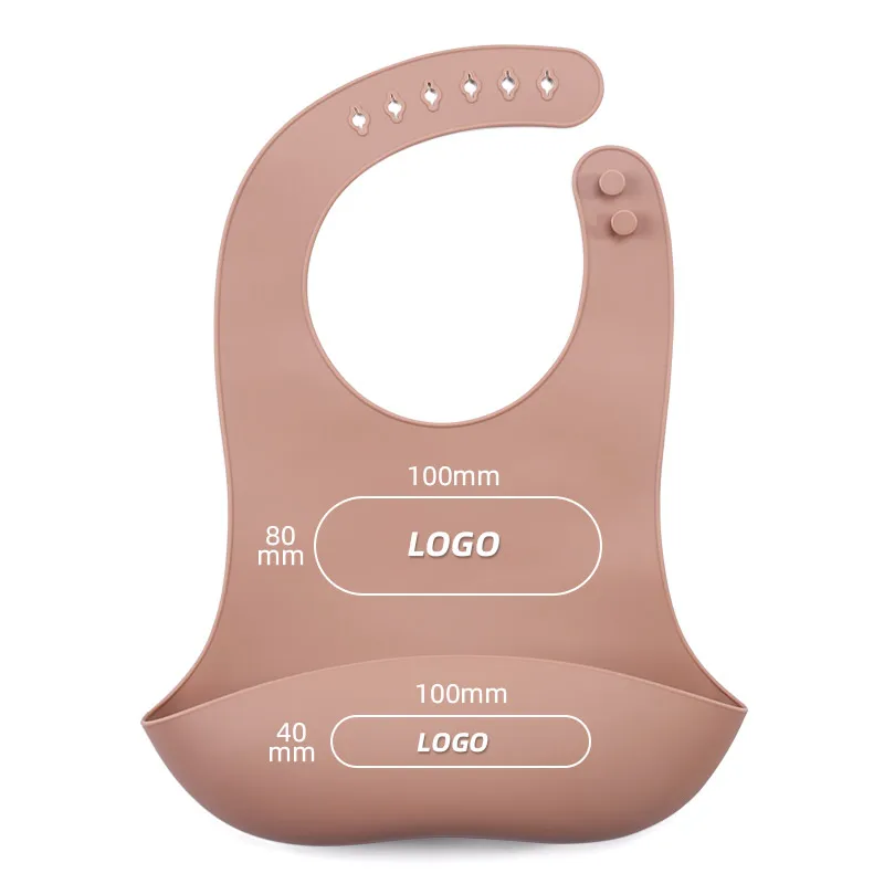 Competitive Price Mushie Silicone Baby Bib Wholesale Manufacturer Waterproof Animals Silicone Baby Bibs