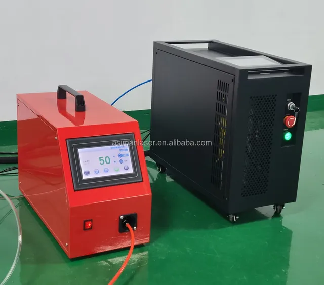 1200W 1500W Handheld Air cooled laser welder  machine for metla welding with feeder