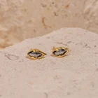 Oval Stone Earrings Chris April Fine Jewelry 925 Sterling Silver Organic Shape Oval Stone Earrings
