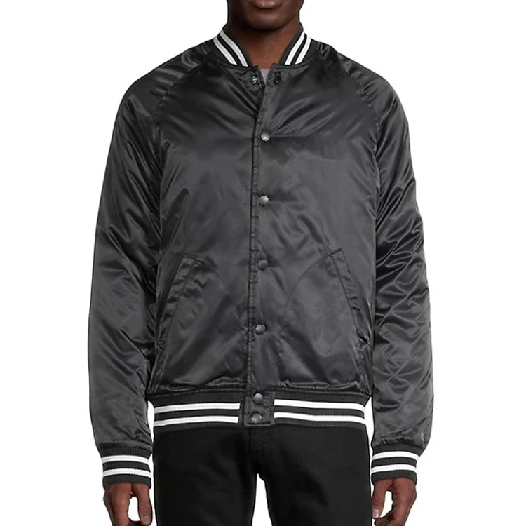 custom satin baseball jackets