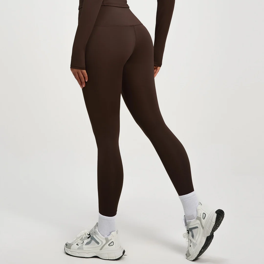 Shaping Slim Women Long Yoga Pants Soft Smooth High Elastic Sweat Wicking Multi Scene Sports Trousers
