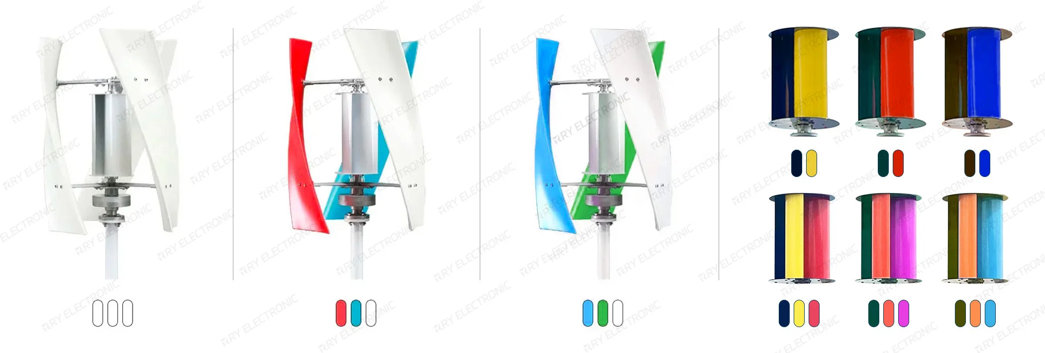 Roof Wind Turbine Generator, 500W, 2000W - detail 4